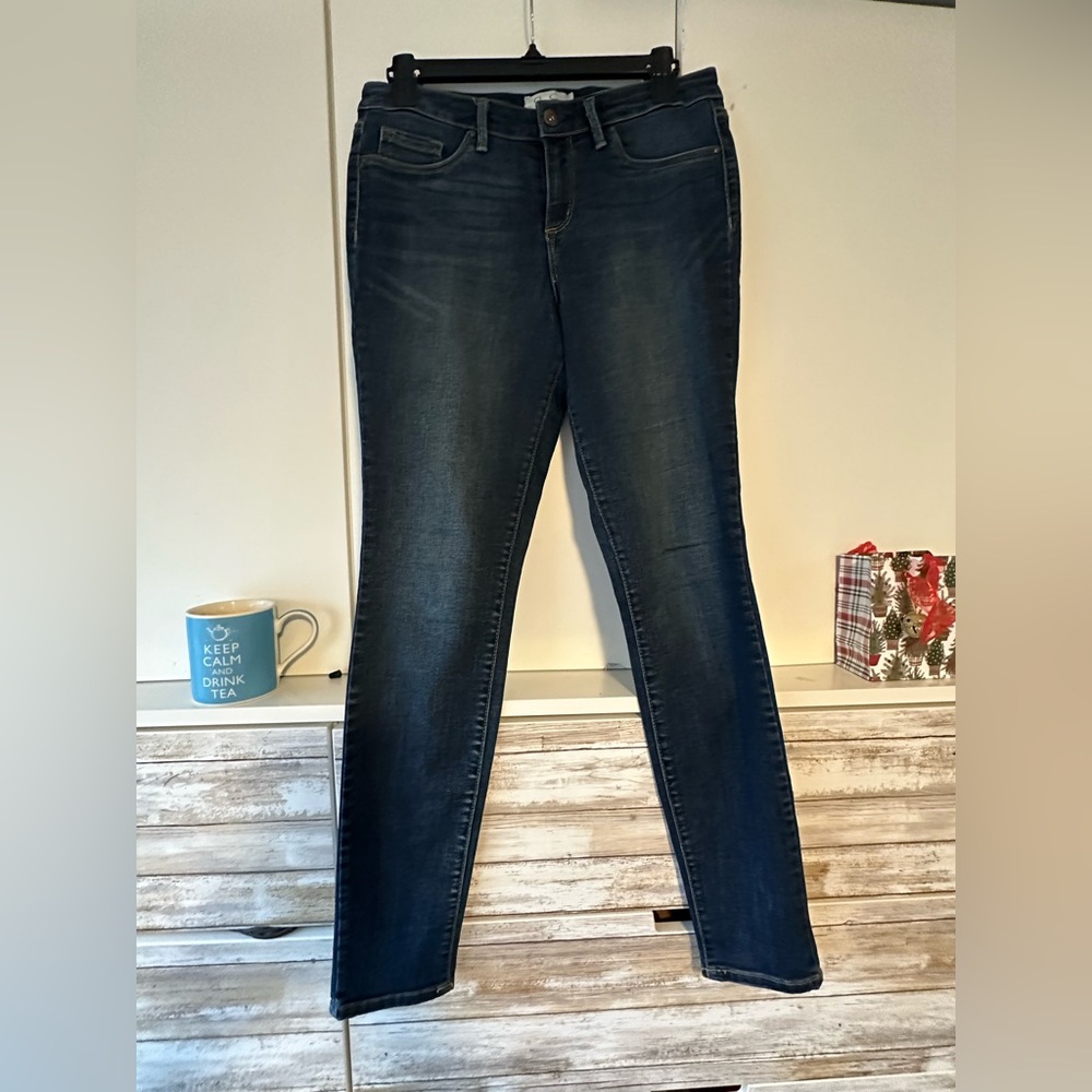 👖 Jessica Simpson Kiss Me Super Skinny Jeans Dark Wash Size 29